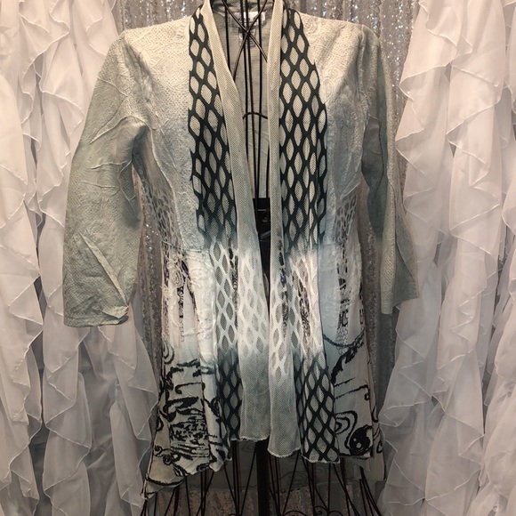 Arie. A S textured cardigan - Picture 4 of 10